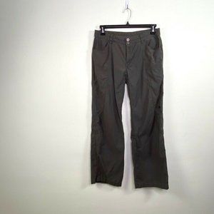 The North Face Womens 12 Hiking Pants Brown Pocket